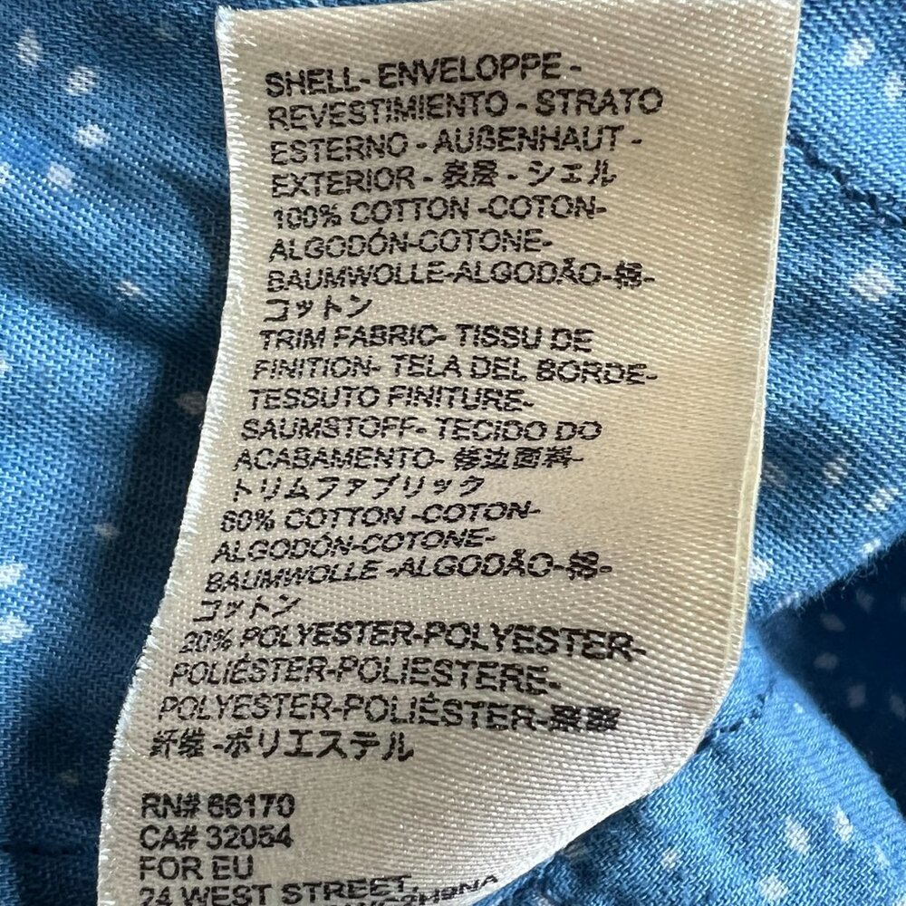 Pilcro & The Letterpress Wide Leg Crop Light Denim Jumpsuit Size 0 - Picture 15 of 16